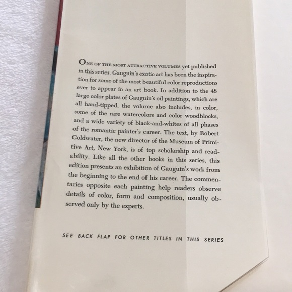 Gauguin Abrams Art coffee table book. 10”x13”. 63 reproductions in full color - Picture 3 of 16